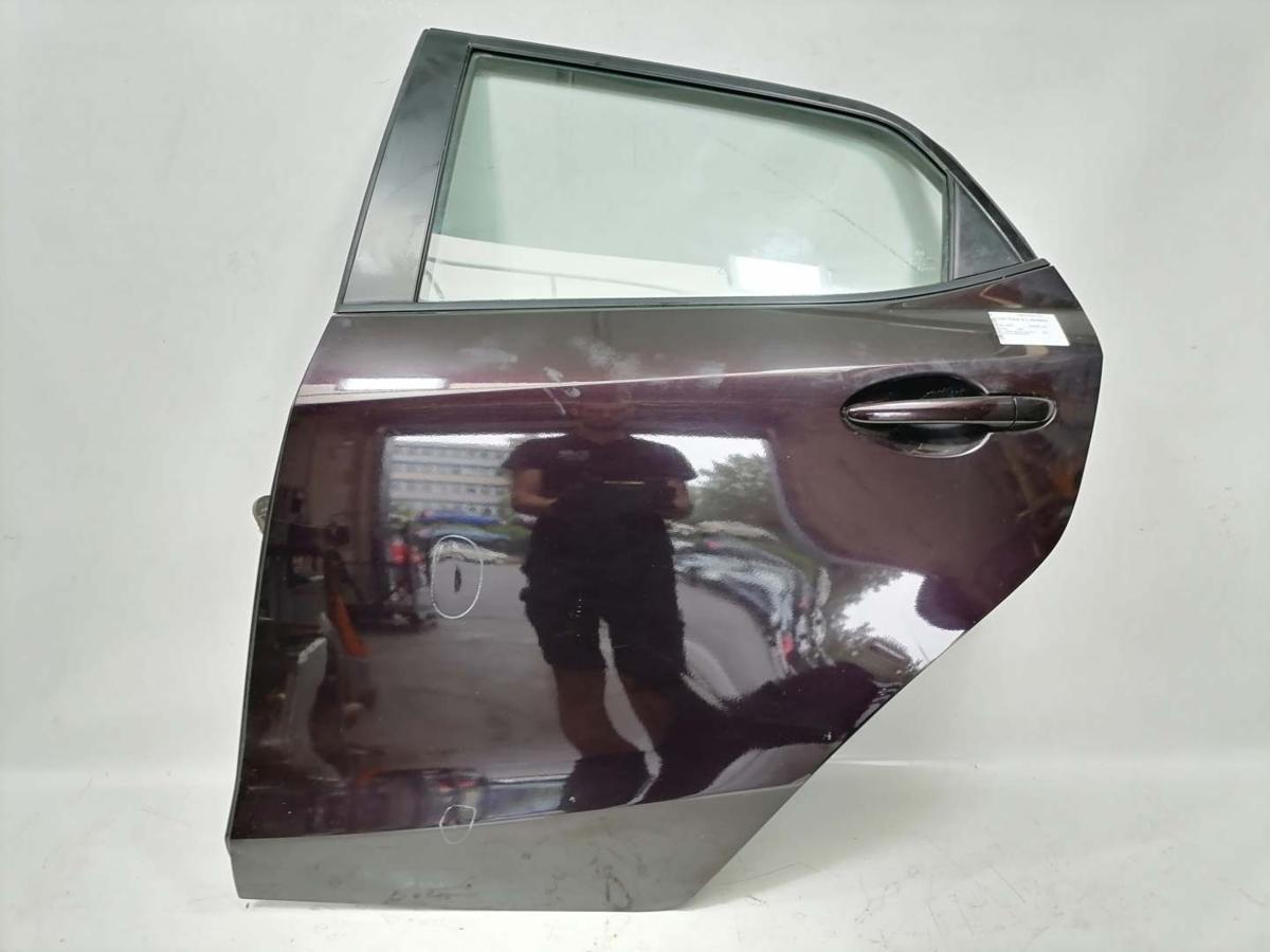 Mazda 2 DE original Tür hinten links Lilametallic 5-Türer BJ09